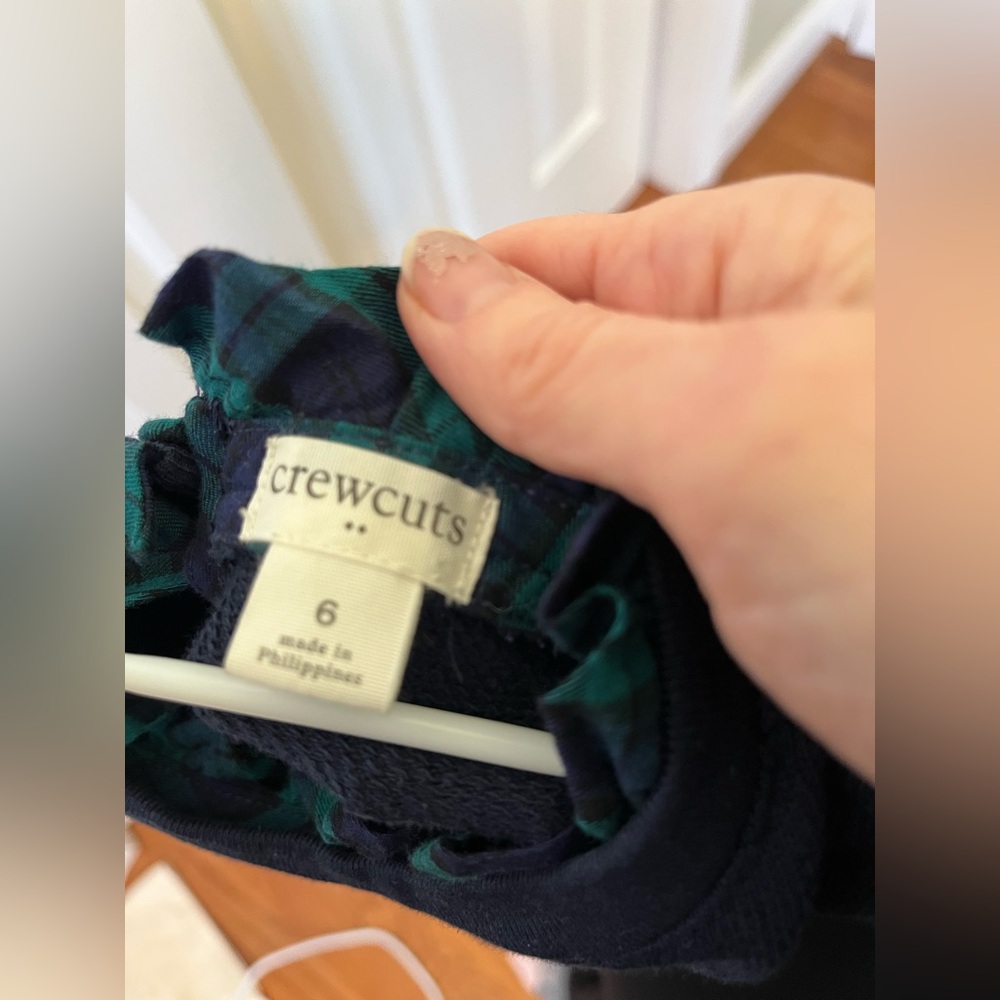 J Crew crewcuts size 6 sweatshirt dress - Picture 9 of 9